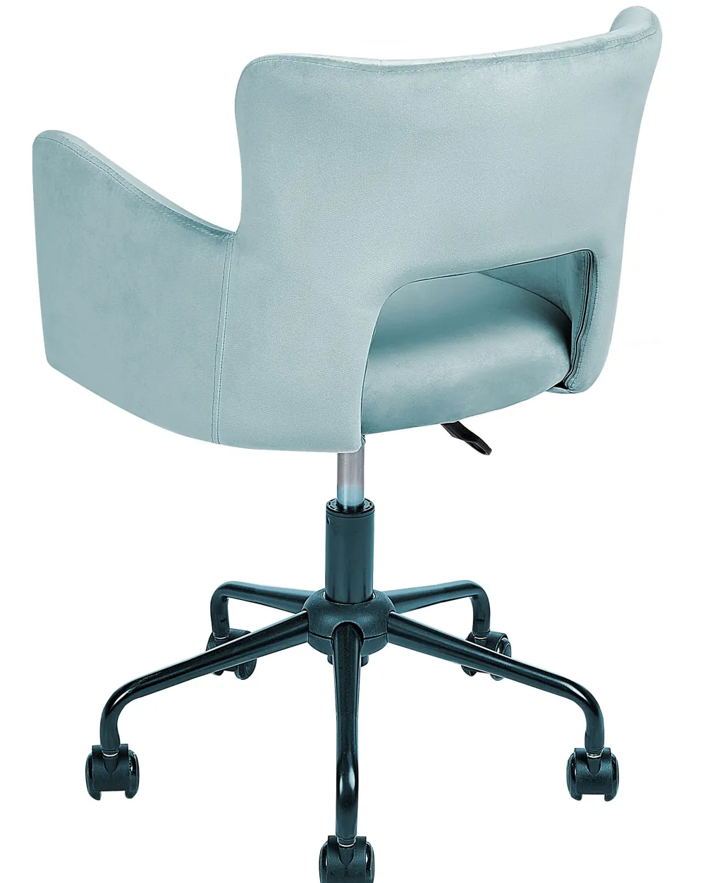 New Beliani Tyotuoli Sametti Vaaleansininen Sanilac