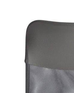 Outlet Beliani Tyotuoli Verkkokangas Harmaa Design