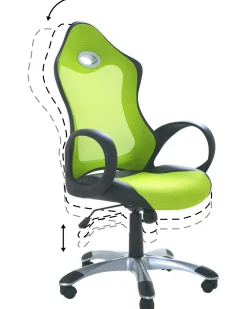 New Beliani Tyotuoli Verkkokangas Limenvihrea Ichair