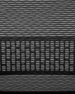 Store Beliani Tyotuoli Verkkokangas Musta Leader