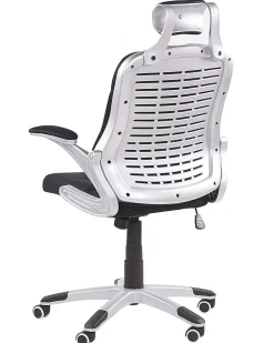 Lastenhuone<Beliani Tyotuoli Verkkokangas Musta Premier