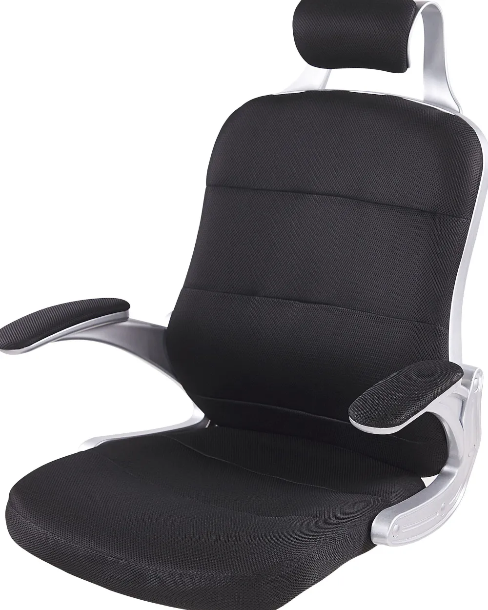 Lastenhuone<Beliani Tyotuoli Verkkokangas Musta Premier