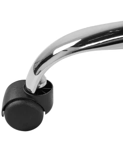 Store Beliani Tyotuoli Verkkokangas Punainen/Musta Noble