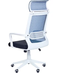 Lastenhuone<Beliani Tyotuoli Verkkokangas Sininen Leader