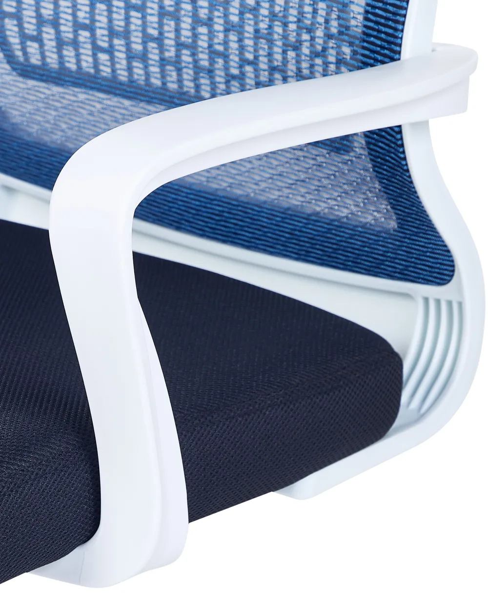 Lastenhuone<Beliani Tyotuoli Verkkokangas Sininen Leader