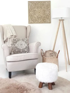 Tekstiilit<Beliani Tyyny 45 X 45 Cm Ruskea Mimisal