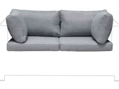 Online Beliani Tyynynpaalliset Ulkotiloihin Harmaa Milano