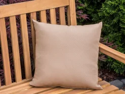 Best Sale Beliani Ulkokoristetyyny Hiekanruskea 40 X 40 Cm 2 Kpl Palairos