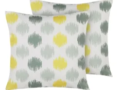 Tekstiilit<Beliani Ulkokoristetyyny Monivarinen 45 X 45 Cm 2 Kpl Nerola