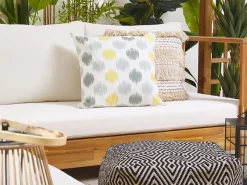 Tekstiilit<Beliani Ulkokoristetyyny Monivarinen 45 X 45 Cm 2 Kpl Nerola