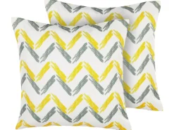 Discount Beliani Ulkokoristetyyny Monivarinen 45 X 45 Cm 2 Kpl Affile