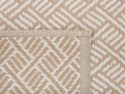 Matot<Beliani Ulkomatto Beige 120 X 180 Cm Ajmer