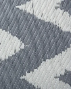 Cheap Beliani Ulkomatto Kaksipuolinen Harmaa 90 X 180 Cm Sirsa