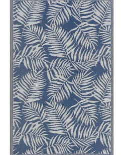 Online Beliani Ulkomatto Kaksipuolinen Laivastonsininen 120 X 180 Cm Kota