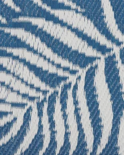 Online Beliani Ulkomatto Kaksipuolinen Laivastonsininen 120 X 180 Cm Kota