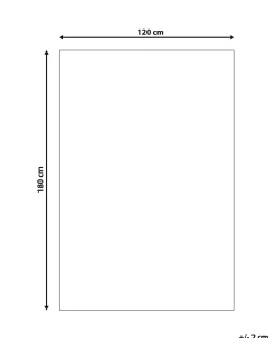 Matot<Beliani Ulkomatto Kaksipuolinen Musta 120 X 180 Cm Kota