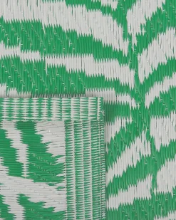 Matot<Beliani Ulkomatto Kaksipuolinen Vihrea 60 X 105 Cm Kota