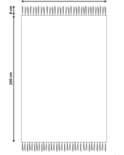 Best Beliani Ulkomatto Kangas Vaalea Punainen 140 X 200 Cm Yavu