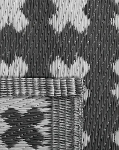 Matot<Beliani Ulkomatto Musta 90 X 180 Cm Rohtak