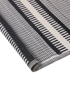 Fashion Beliani Ulkomatto Musta/Beige 160 X 230 Cm Mansa