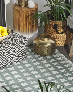 Sale Beliani Ulkomatto Vihrea 90 X 180 Cm Vihrea Rohtak