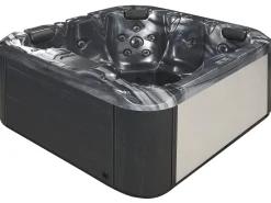 Kylpy- & Poreammeet<Beliani Ulkoporeallas Led-Valot Grafiitinharmaa 200 X 200 Cm Lastarria