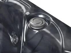 Kylpy- & Poreammeet<Beliani Ulkoporeallas Led-Valot Grafiitinharmaa 200 X 200 Cm Lastarria