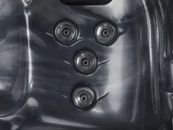 Kylpy- & Poreammeet<Beliani Ulkoporeallas Led-Valot Grafiitinharmaa 200 X 200 Cm Lastarria