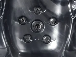 Kylpy- & Poreammeet<Beliani Ulkoporeallas Led-Valot Grafiitinharmaa 200 X 200 Cm Lastarria