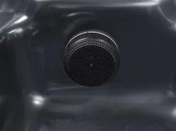 Kylpy- & Poreammeet<Beliani Ulkoporeallas Led-Valot Grafiitinharmaa 200 X 200 Cm Lastarria