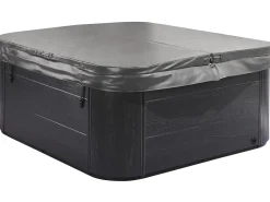 Kylpy- & Poreammeet<Beliani Ulkoporeallas Led-Valot Grafiitinharmaa 200 X 200 Cm Lastarria