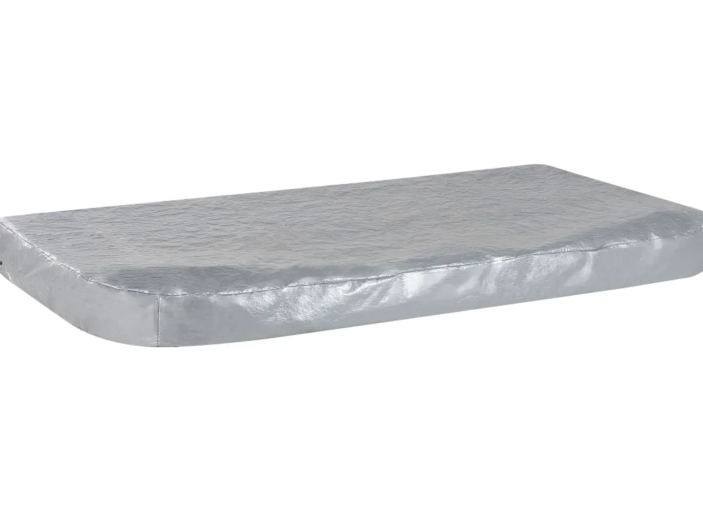 Kylpy- & Poreammeet<Beliani Ulkoporeallas Led-Valot Grafiitinharmaa 200 X 200 Cm Lastarria