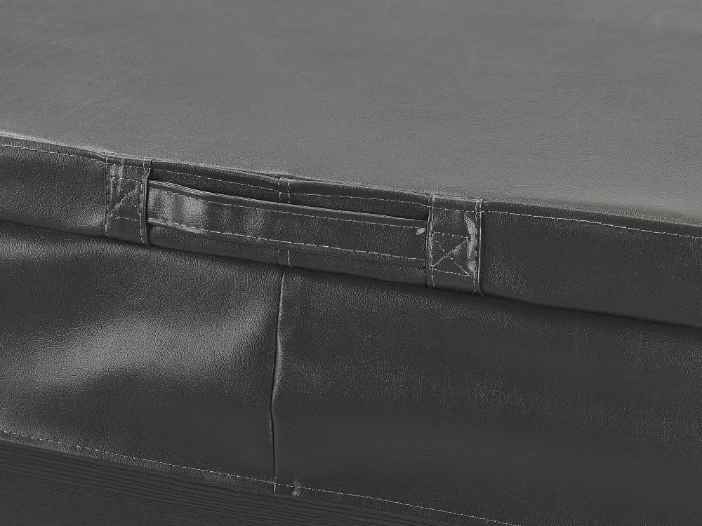 Kylpy- & Poreammeet<Beliani Ulkoporeallas Led-Valot Grafiitinharmaa 200 X 200 Cm Lastarria