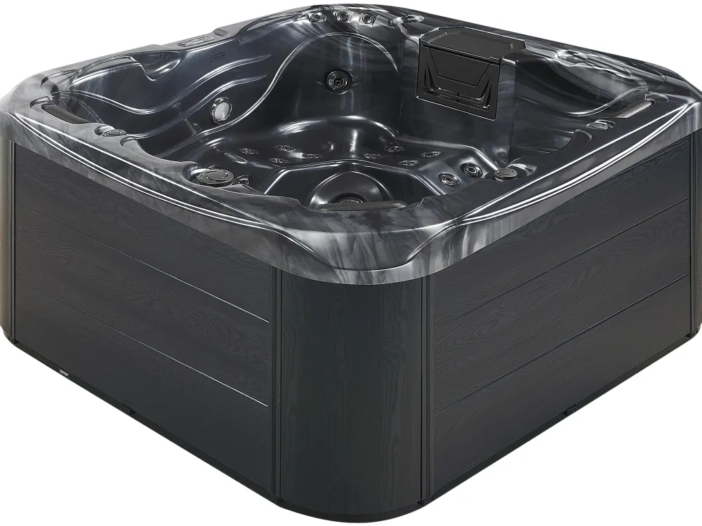 Kylpy- & Poreammeet<Beliani Ulkoporeallas Led-Valot Grafiitinharmaa 200 X 200 Cm Lastarria