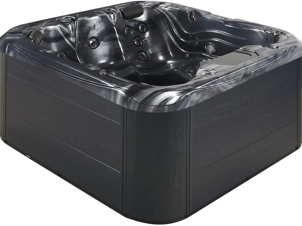 Kylpy- & Poreammeet<Beliani Ulkoporeallas Led-Valot Grafiitinharmaa 200 X 200 Cm Lastarria