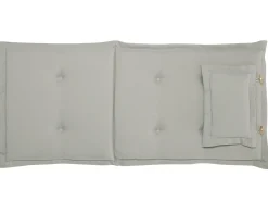 Flash Sale Beliani Ulkoruokailuryhma 6-Istuttava Akaasiapuinen Ruskeanharmailla Pehmusteilla Java