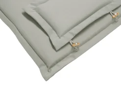 Flash Sale Beliani Ulkoruokailuryhma 6-Istuttava Akaasiapuinen Ruskeanharmailla Pehmusteilla Java