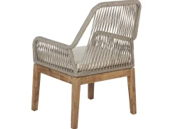 Ulkokalusteet<Beliani Ulkoruokaryhma 6-Isttuttava Valkobeige Olbia