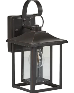 Valaisimet<Beliani Ulkoseinavalaisin Musta Almond