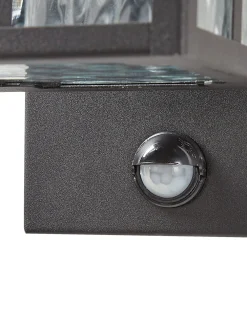 Valaisimet<Beliani Ulkoseinavalaisin Rauta Musta Teviot