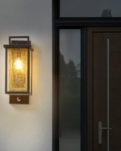 Valaisimet<Beliani Ulkoseinavalaisin Rauta Musta Gala