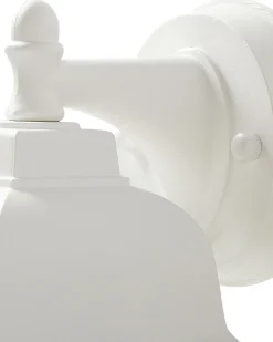 Valaisimet<Beliani Ulkoseinavalaisin Valkoinen Findon