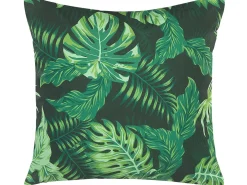 Tekstiilit<Beliani Ulkotyyny Kangas Tummanvihrea 45 X 45 Cm 2 Kpl Funo