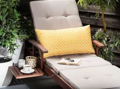 Tekstiilit<Beliani Ulkotyyny Keltainen/Valkoinen 40 X 70 Cm 2 Kpl Astakos