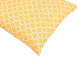 Tekstiilit<Beliani Ulkotyyny Keltainen/Valkoinen 40 X 70 Cm 2 Kpl Astakos