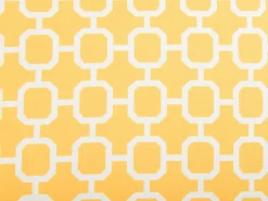 Tekstiilit<Beliani Ulkotyyny Keltainen/Valkoinen 40 X 70 Cm 2 Kpl Astakos