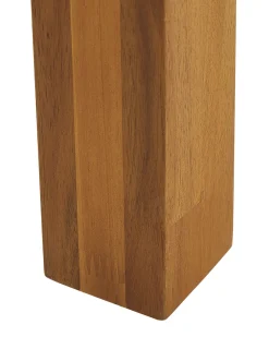 Store Beliani Vaalea Akaasiapuinen Puutarhatuoli 4 Kpl Livorno