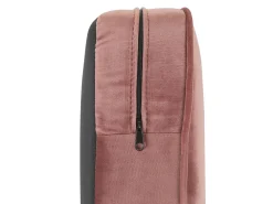 Sohvat<Beliani Vaaleanpunainen Samettiverhoiltu Sohvaryhma Chesterfield