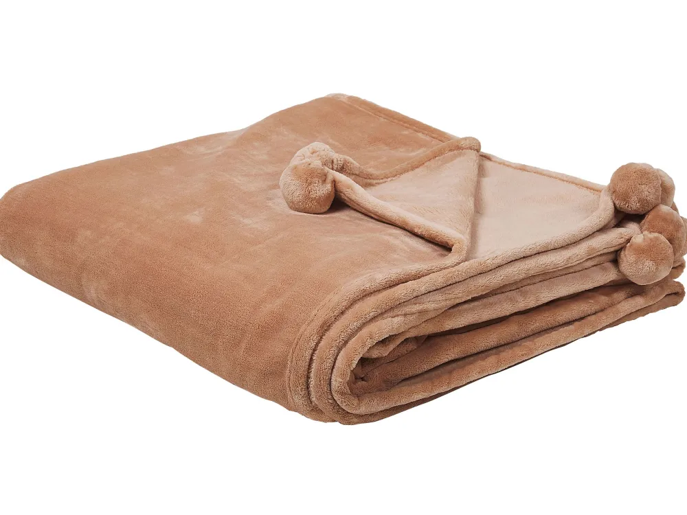 Discount Beliani Vaaleanruskea Huopa 200X220Cm Terke Ii