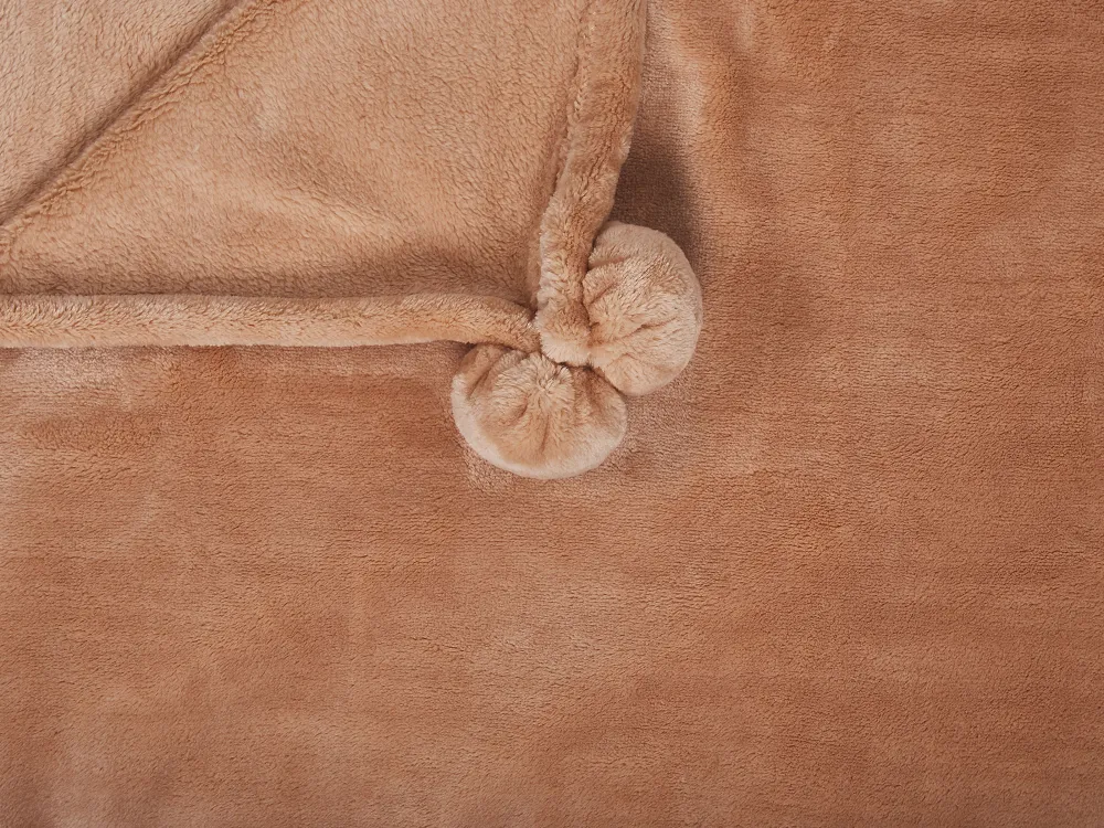 Discount Beliani Vaaleanruskea Huopa 200X220Cm Terke Ii